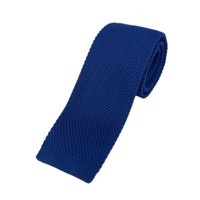 Γραβάτα Πλεκτή Microfibra Μπλε Ρουά 202-14-1250-1266-2