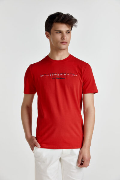 Ανδρικό T-Shirt Κόκκινο